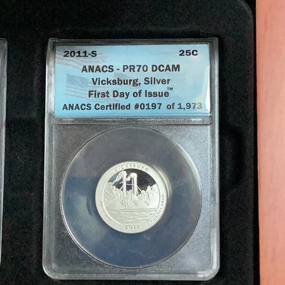 2011 Silver Parks Quarters. ANACS PR70 FDOI - Picture 6 of 7